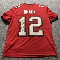 NFL - Buccaneers Tom Brady Signed Replica Jersey Size M