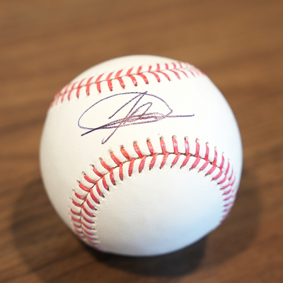 Jasson Dominguez Autographed MLB Baseball