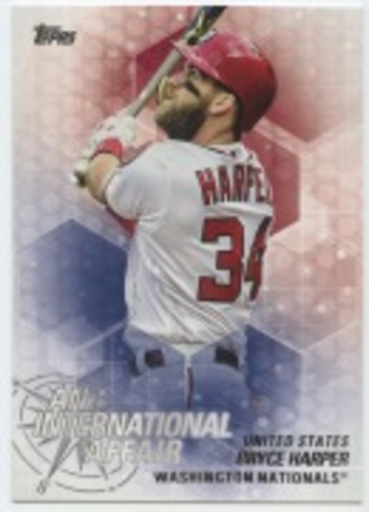 2018 Topps Update An International Affair #IA40 Bryce Harper