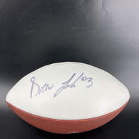 Broncos - Drew Lock Signed Super Bowl Panel Ball With Broncos Logo