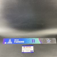 NFL - Cowboys Micah Parsons 2023 Pro Bowl Games Nameplate Special Editio...