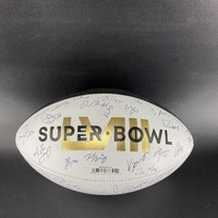 NFL - 49ers Multi Sign Super Bowl LVIII Commemorative Panel Ball Signed ...