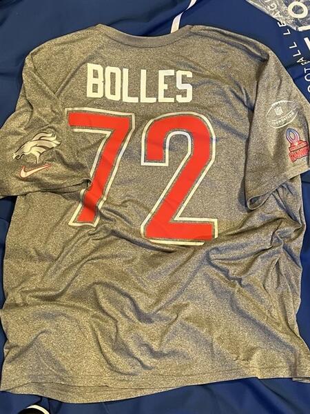 Pro Bowl Games - Broncos Garett Bolles Practice Worn Shirt - Worn 2.2.26