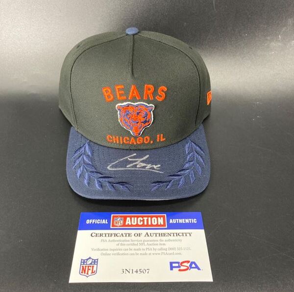 NFL - Bears Colston Loveland Signed Hat