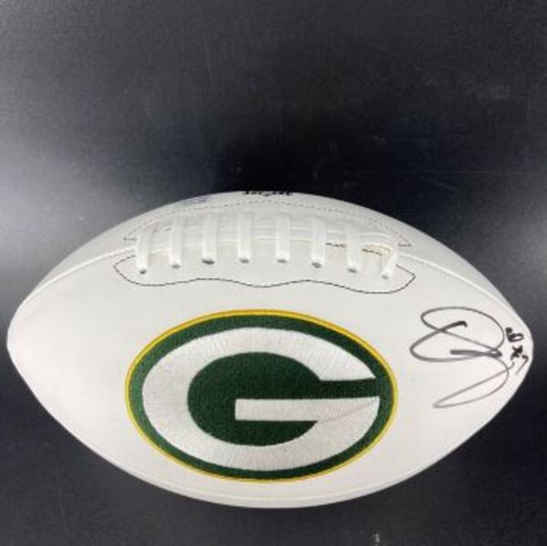 Packers - Quay Walker Signed Panel Ball With Packers Logo