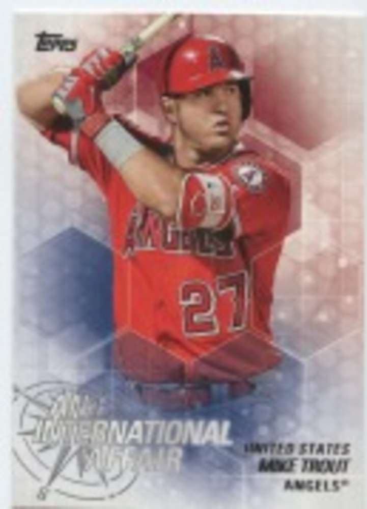2018 Topps Update An International Affair #IA43 Mike Trout