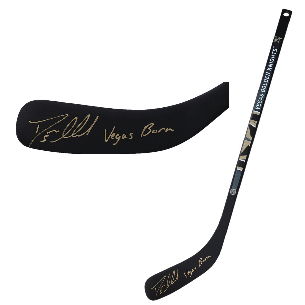 Deryk Engelland Vegas Golden Knights Autographed Mini Composite Hockey Stick with 