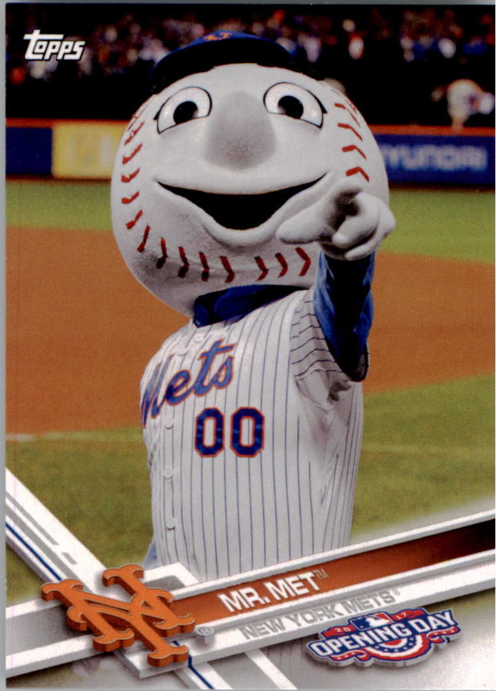 2017 Topps Opening Day Mascots #M5 Mr. Met