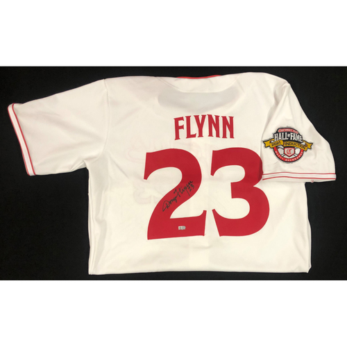 Doug Flynn - AUTOGRAPHED Game Used Jersey: Reds Hall of Fame Legends Game - Coaching Staff