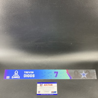 NFL - Cowboys Trevon Diggs 2023 Pro Bowl Games Nameplate Special Edition...