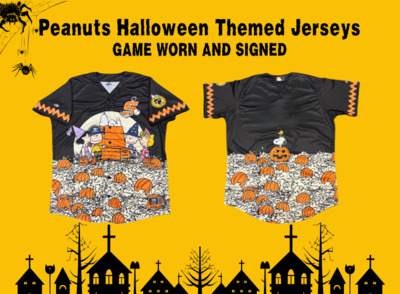 Game Worn and Autographed Stockton Ports Jersey 40 Brayan Restituyo. Size 46