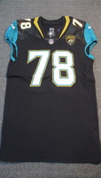 London Games - Jaguars Jermey Parnell game worn Jaguars jersey (Septembe...