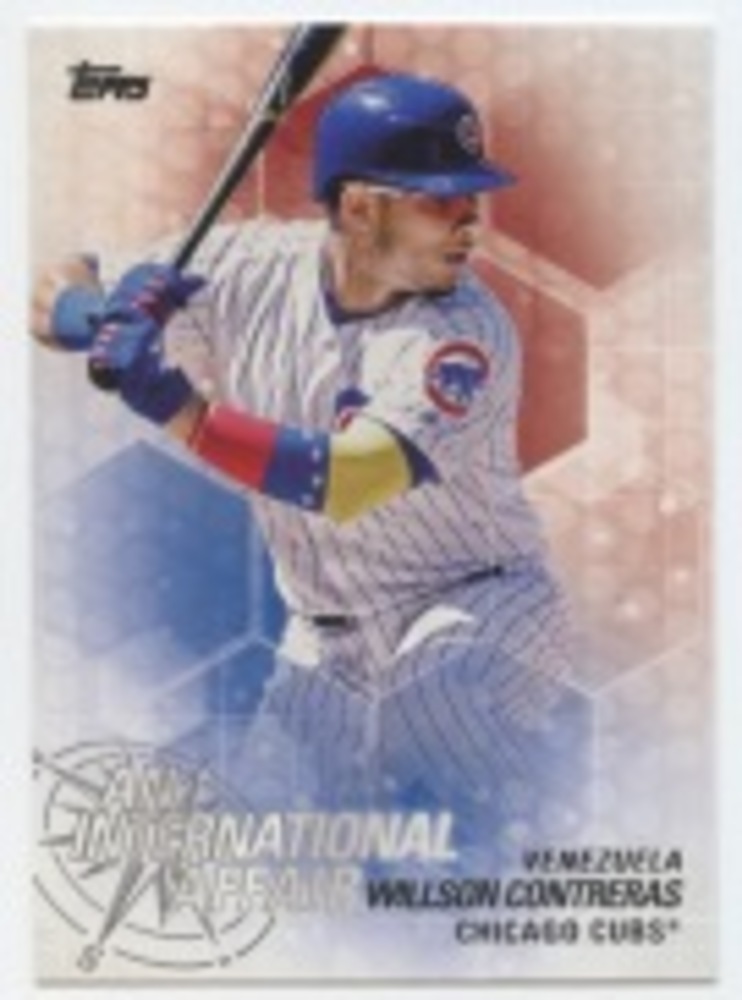 2018 Topps Update An International Affair #IA49 Willson Contreras