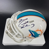 Dolphins - Michael Thomas Signed Mini Helmet