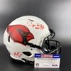 HOF - Cardinals Multi Signed Authentic Lunar Eclipse Speed Helmet Signed by Jackie Smith and Rodger Wherli