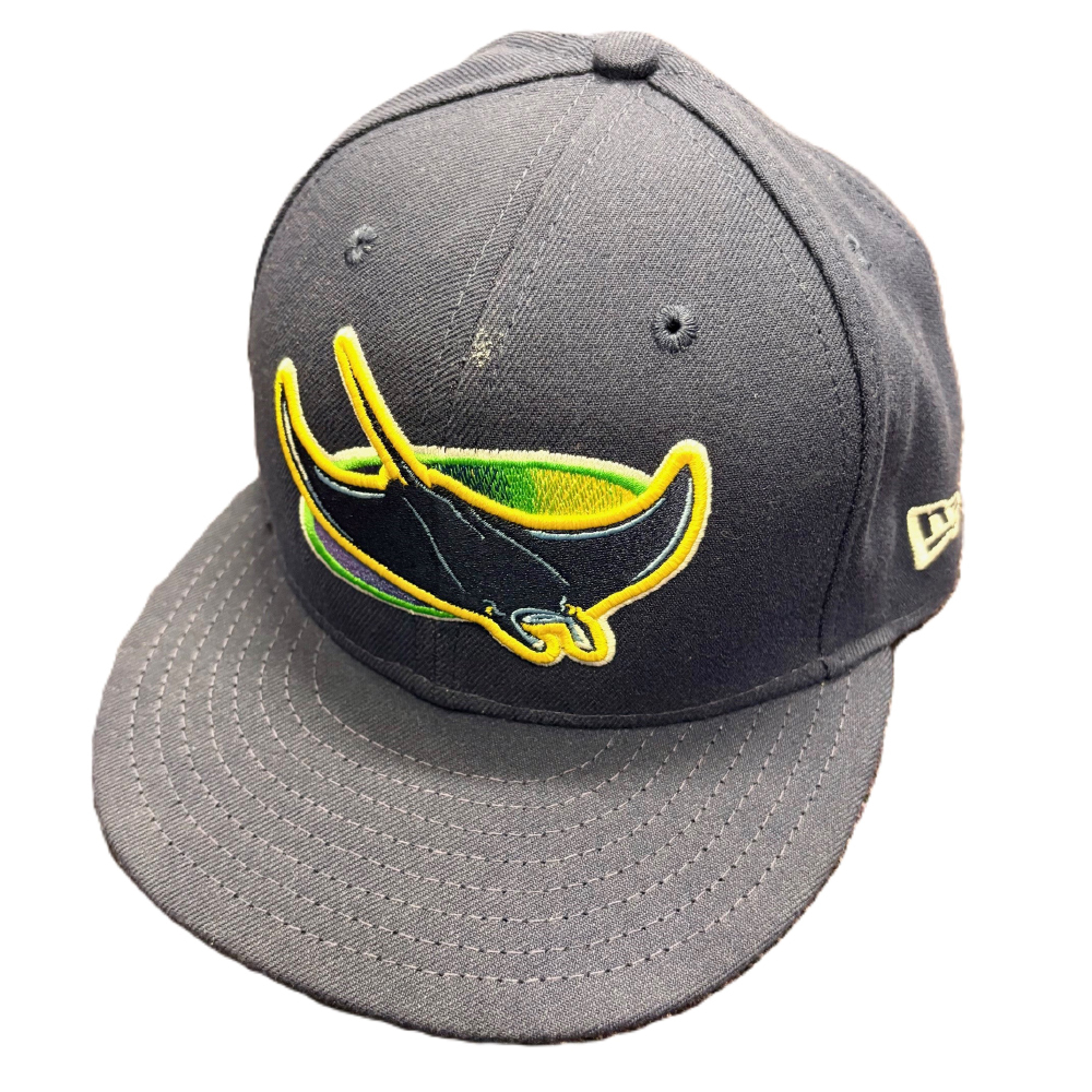 Game Used Devil Rays Hat: Brandon Lowe - April 19, 2025 v NYY | Tampa ...