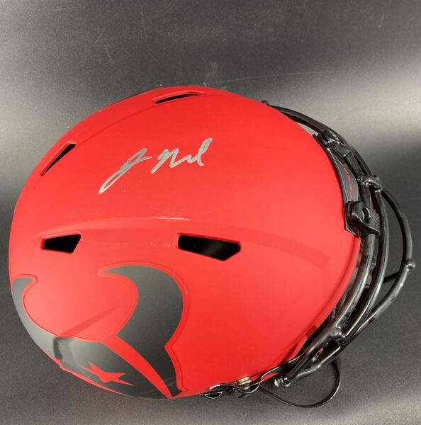 NFL - Texans Jaylin Noel Signed Rave Replica Speed Helmet