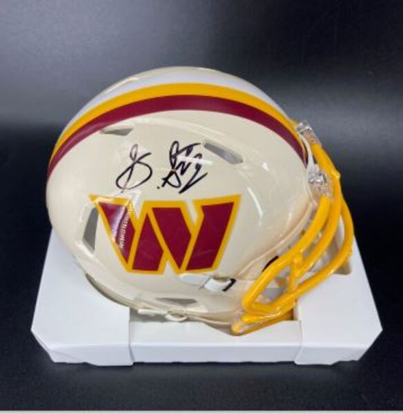 NFL - Commanders Sonny Styles Signed Retro Mini Helmet