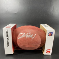 NFL - Ravens Zay Flowers signed authentic football