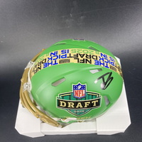 NFL - Raiders Jack Bech Signed NFL Draft Mini Helmet