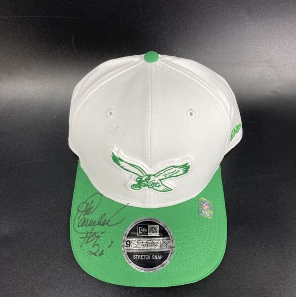HOF - Eagles Harold Carmichael Signed 2025 Training Cap Hat