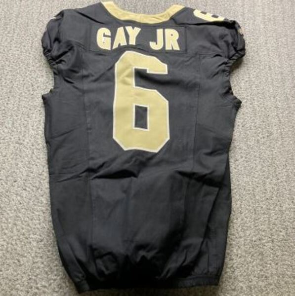 STS - Saints Willie Gay Jr Game Used Jersey (11/10/24) Size 38