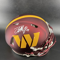 NFL - Commanders Terry McLaurin Signed Autentic Speed Helmet