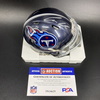NFL - Titans Cam Ward Signed Mini Helmet