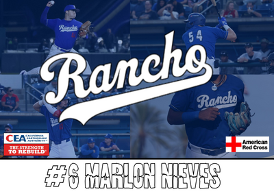 Blue Rancho Jersey #6 Marlon Nieves - Size 44