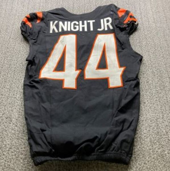 STS - Bengals Demetrius Knight Jr. Game Worn Jersey (11/02/2025) Size 42
