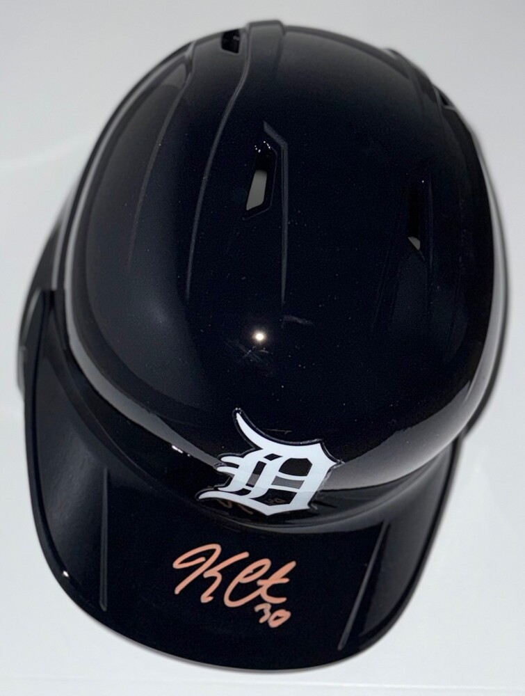 Kerry Carpenter Autographed Tigers Helmet | MLB Auctions