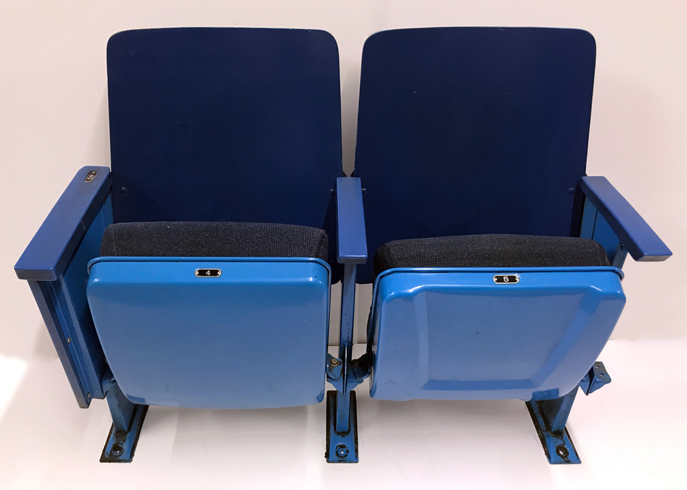 Original Edmonton Coliseum Upper Bowl Set Of Two Seats