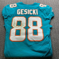 Crucial Catch - Dolphins Mike Gesicki Game Used Jersey Size 42 (9/29/22)
