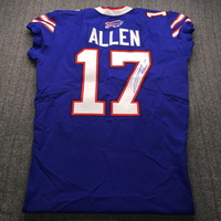 NFL - Bills Josh Allen Signed Jersey Size 44
