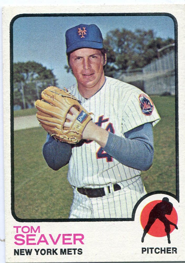 1973 Topps #350 Tom Seaver Hall of Famer