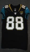 LONDON GAMES - JAGUARS ALLEN HURNS GAME WORN JAGUARS JERSEY (SEPTEMBER 2...