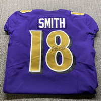 NFL - Ravens Roquan Smith Signed Authentic Jersey Size 44