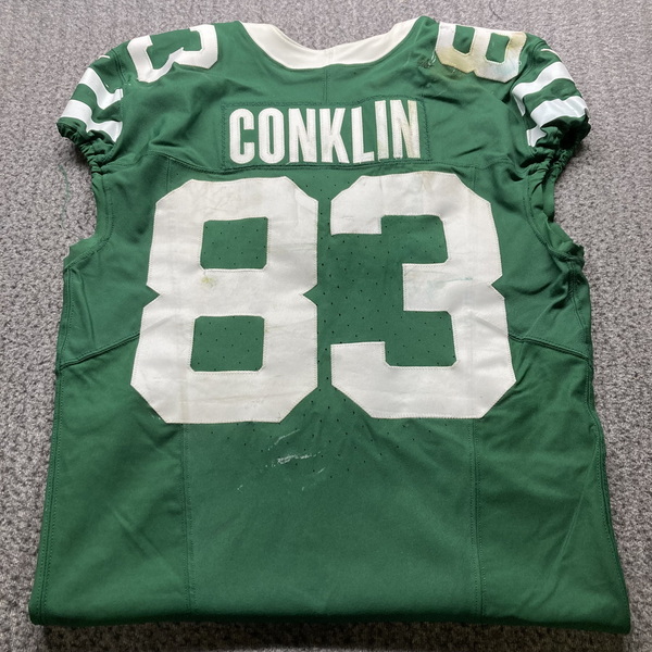 STS - Jets Tyler Conklin Game Worn Jersey (11/17/2024) Size 42