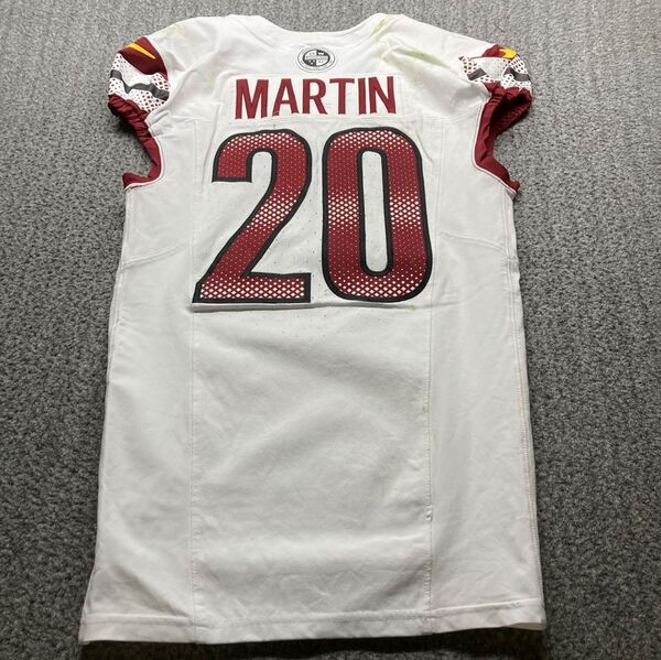 Madrid Game - Commanders Jacob Martin Game Worn Jersey (11/16/2025) Size...
