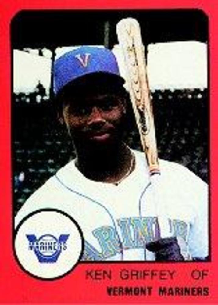 1988 Vermont Mariners ProCards Ken Griffey Jr. -- Hall of Fame Class of 2016