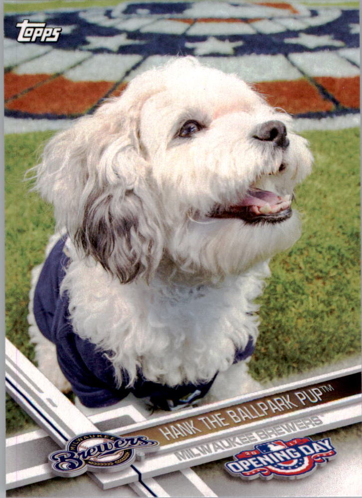 2017 Topps Opening Day Mascots #M21 Hank the Ballpark Pup