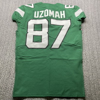 Crucial Catch - Jets CJ Uzomah Game Issued Jersey 2022 Size 42