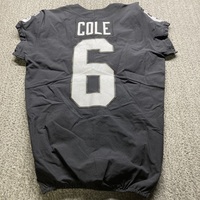 STS - Raiders AJ Cole III Game Used Jersey (12/18/22) Size 42 With Capta...