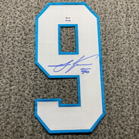 Red Cross - Panthers Julius Peppers Signed Jersey Number