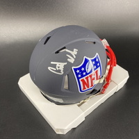 NFL - Dolphins Garrett Nelson Signed Shield Mini Helmet