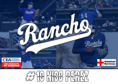 Blue Rancho Jersey #10 Nico Perez - Size 46