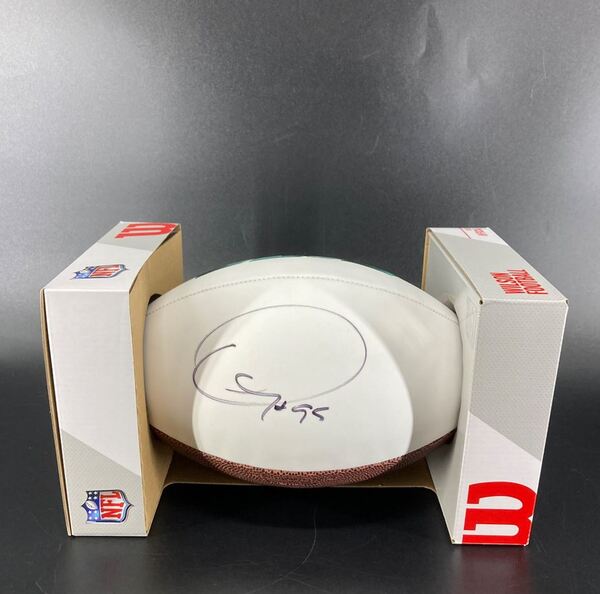 Jets - Quinnen Williams Signed Panel Ball With Jets Logo