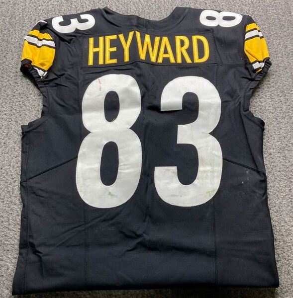 STS - Steelers Connor Heyward Game Worn Jersey (11/02/23) Size 44