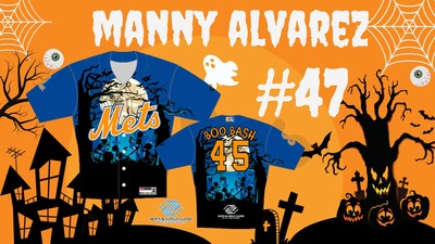 Boo Bash Night Jersey #47 Manny Alvarez