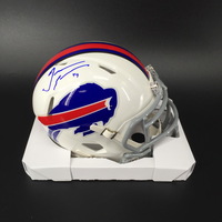 NFL - Bills Tremaine Edmunds Signed Mini Helmet